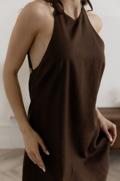 Сарафан 16:48 105W25 шоколад - фото 5