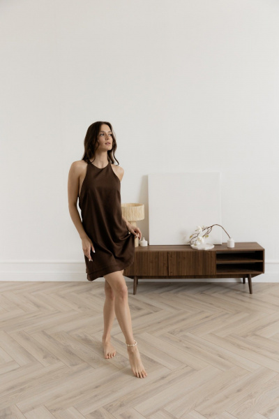 Сарафан 16:48 105W25 шоколад - фото 4