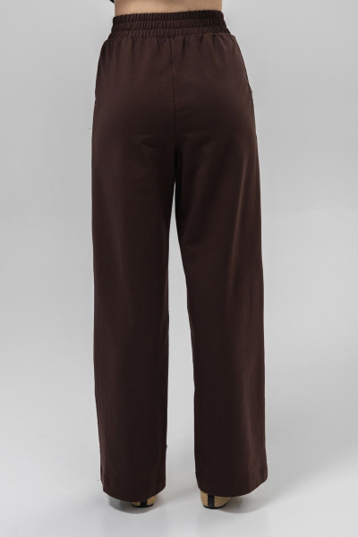 Блуза, брюки Romgil РП0135-ХЛ4 шоколадный - фото 4