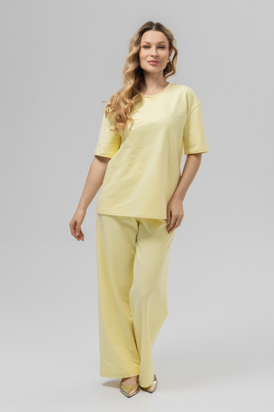 Блуза, брюки Romgil РП0135-ХЛ4 акация - фото 6