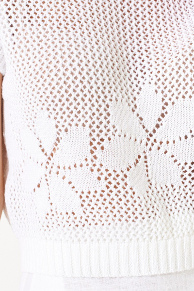 Джемпер Romgil РВ0392-ХЛ4 белый - фото 4