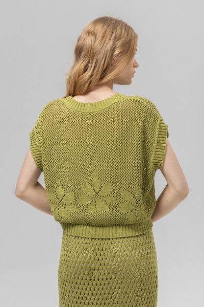 Джемпер Romgil РВ0392-ХЛ4 лайм - фото 2