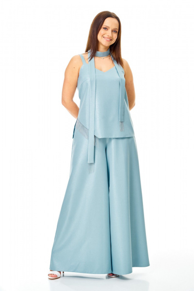 Брюки, пояс, топ T&N 7746 холодная_мята - фото 7