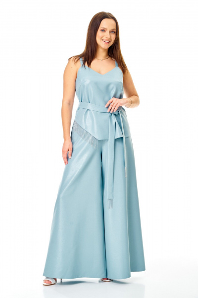 Брюки, пояс, топ T&N 7746 холодная_мята - фото 1