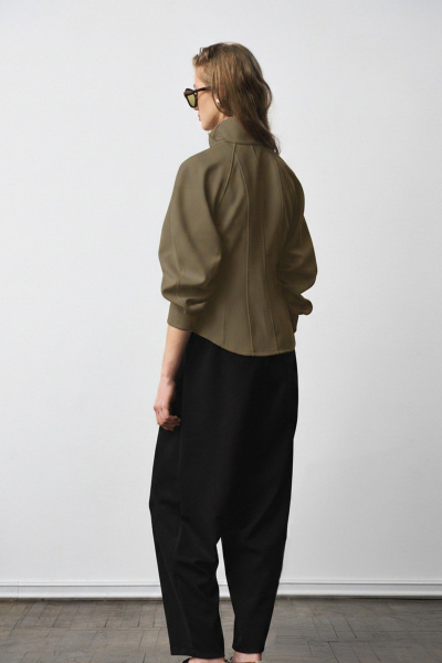 Джемпер MilMil 1295 олива - фото 2