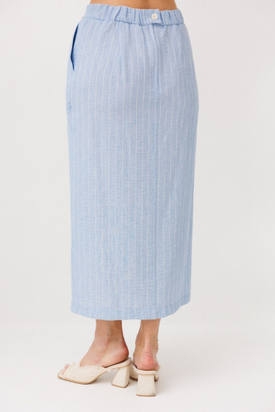 Жилет, юбка Fantazia Mod 5410 голубой - фото 6