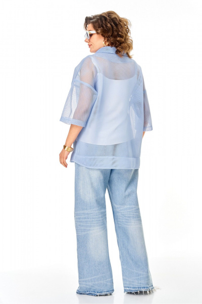 Жакет Anastasia м-1349.1 голубой - фото 10