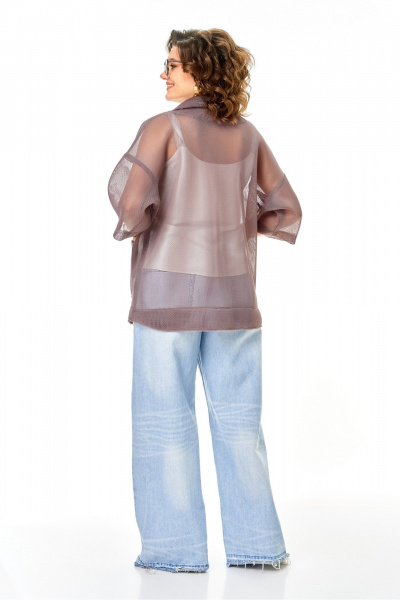 Жакет Anastasia м-1349.1 шоколадный - фото 6