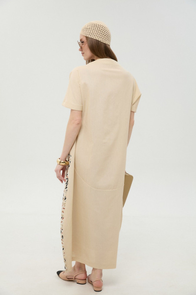 Платье NikVa 1052-1 песок_и_песочный_мультиколор - фото 8