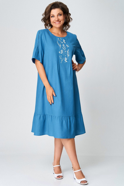 Платье Мишель стиль 1280 василёк - фото 1