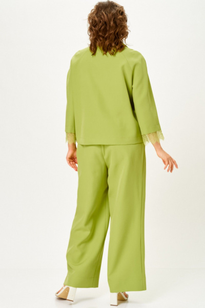 Брюки, жакет SOVA 11334 олива - фото 3