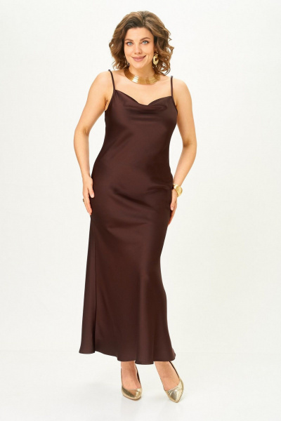 Жакет, платье Svetlana-Style 2033 шоколад - фото 4