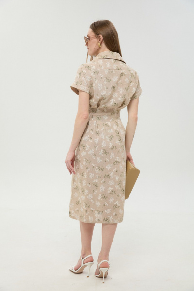Платье NikVa 1047-2 песок - фото 7
