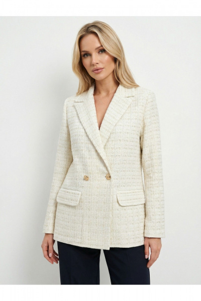 Жакет Belange 3752 молочный - фото 5