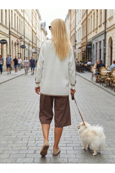 Жакет Belange 2471 молочный - фото 4