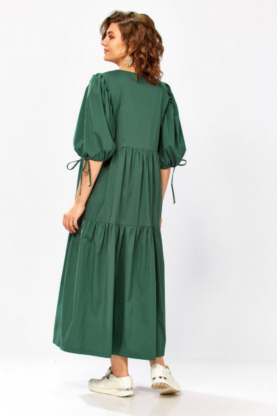 Платье Rishelie 1024 изумруд - фото 6