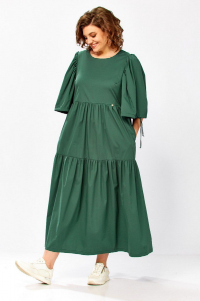 Платье Rishelie 1024 изумруд - фото 2