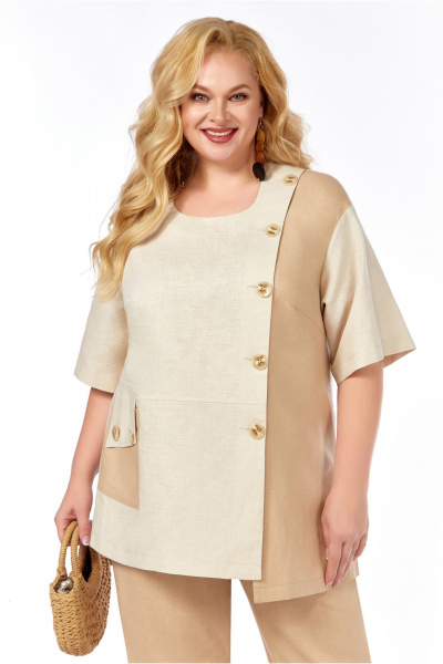 Брюки, туника LaKona 11692 льняной - фото 3