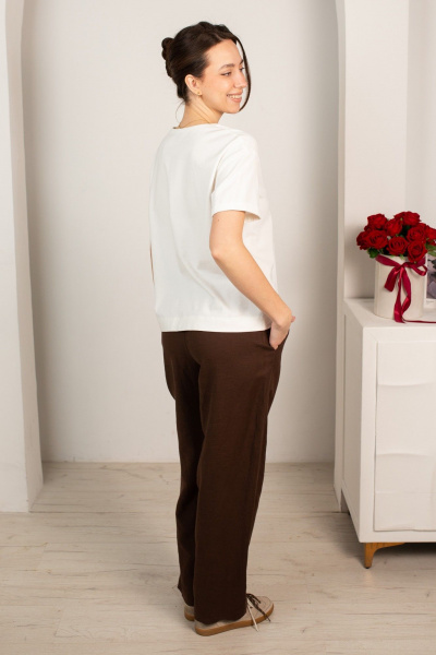 Футболка Купалинка 639003 экрю - фото 4