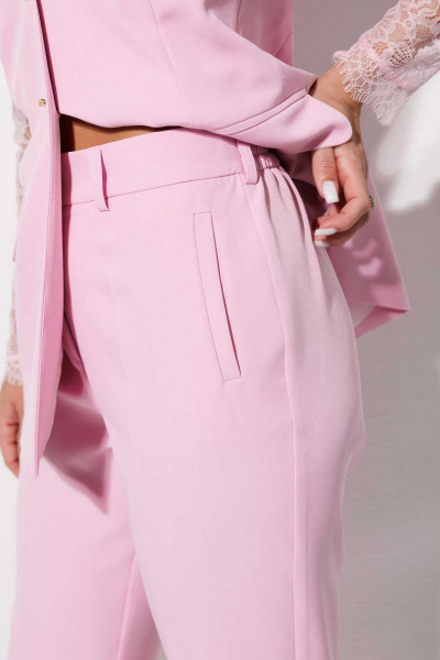 Брюки, жакет Mislana 1298 розовый - фото 5