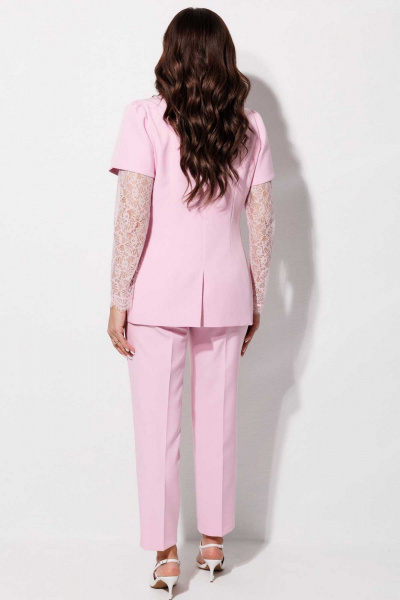 Брюки, жакет Mislana 1298 розовый - фото 4