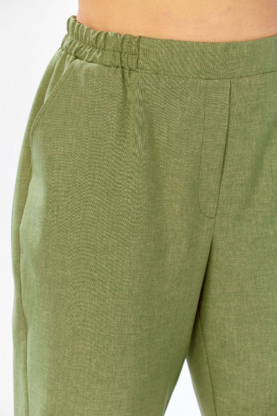 Брюки, рубашка БагираАнТа 1107 зелень - фото 5