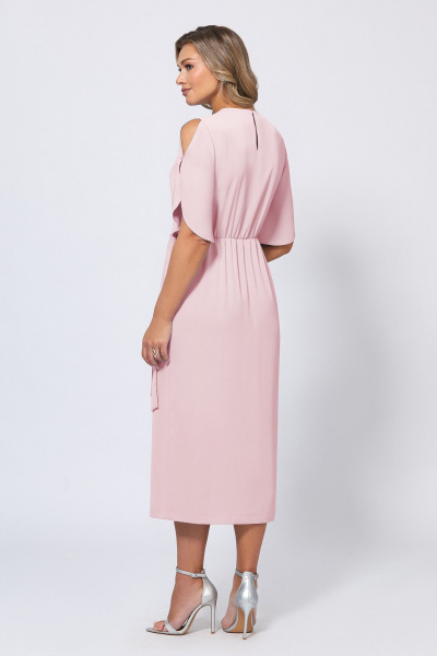 Платье Bazalini 5059 бледно-розовый - фото 4