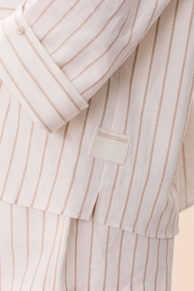 Блуза, шорты Golden Valley 6774 молочный - фото 7