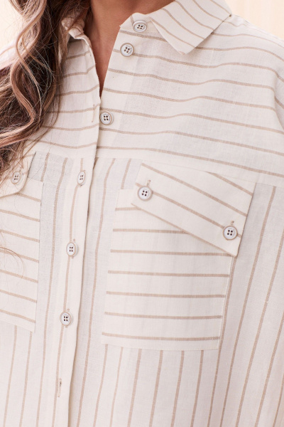 Блуза, шорты Golden Valley 6774 молочный - фото 6