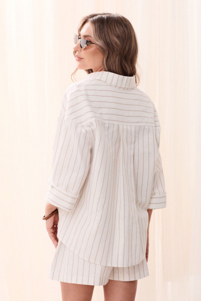 Блуза, шорты Golden Valley 6774 молочный - фото 3