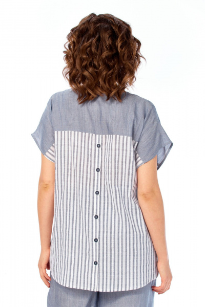 Блуза Matini 4.964/1 голубой - фото 13