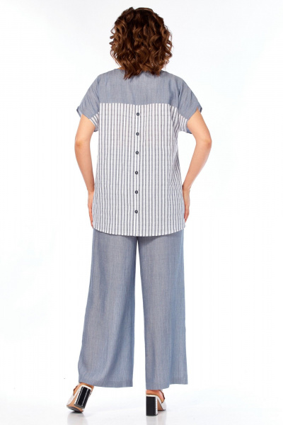 Блуза Matini 4.964/1 голубой - фото 12