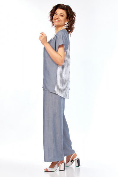 Блуза Matini 4.964/1 голубой - фото 9