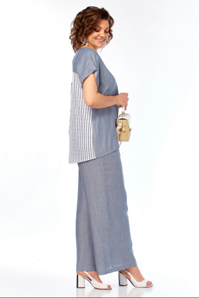 Блуза Matini 4.964/1 голубой - фото 8