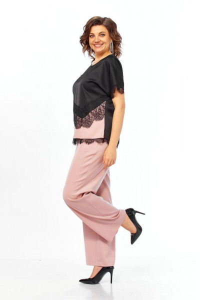 Блуза, брюки Matini 1.1809 розовый - фото 4