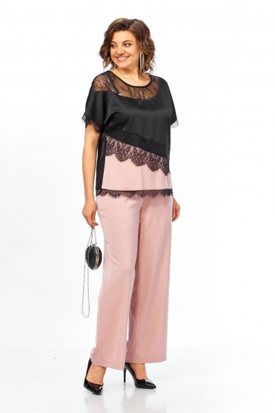 Блуза, брюки Matini 1.1809 розовый - фото 3