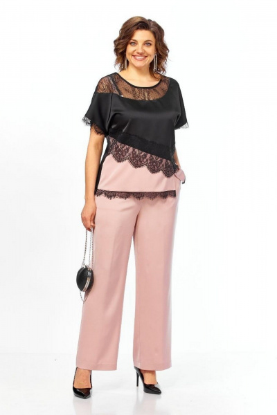 Блуза, брюки Matini 1.1809 розовый - фото 1