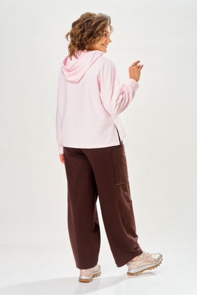 Брюки, свитшот Bonna Image 1062/1 розовый - фото 5