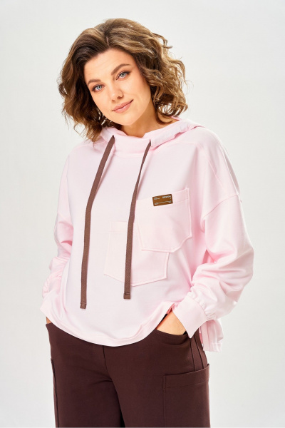 Брюки, свитшот Bonna Image 1062/1 розовый - фото 4