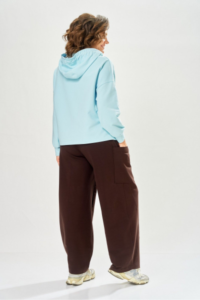 Брюки, свитшот Bonna Image 1062/3 голубой - фото 7