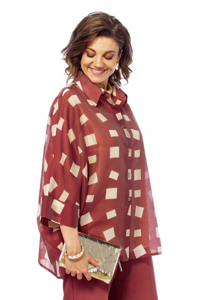 Блуза, брюки, топ Alani Collection 2574 - фото 8