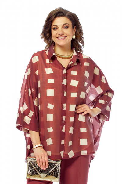 Блуза, брюки, топ Alani Collection 2574 - фото 7