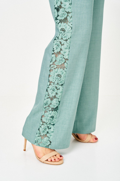 Брюки, жакет Vilena 1151 полынь - фото 3