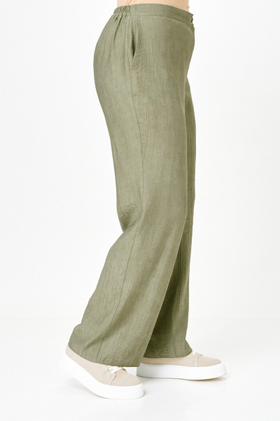 Брюки, жакет Vilena 1170 хаки - фото 5