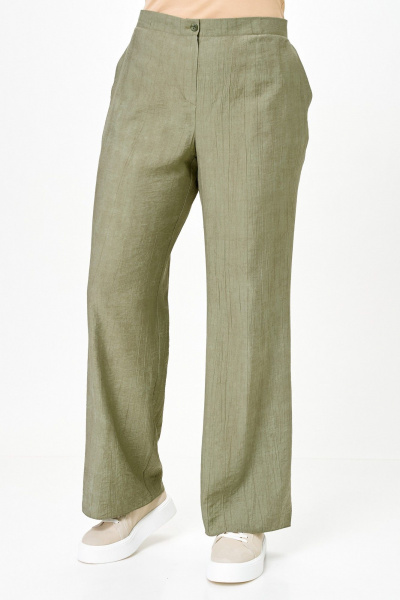 Брюки, жакет Vilena 1170 хаки - фото 4