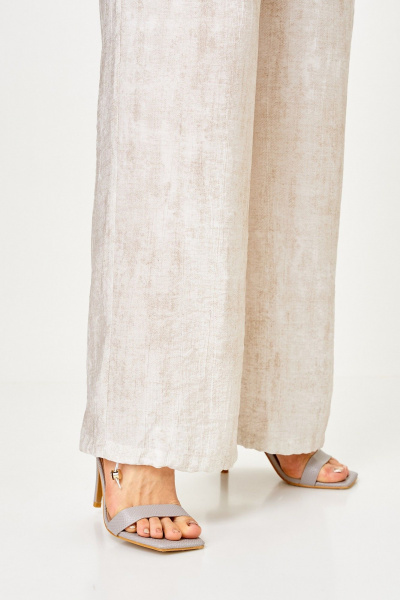 Брюки, жакет Vilena 1173 молочный - фото 7