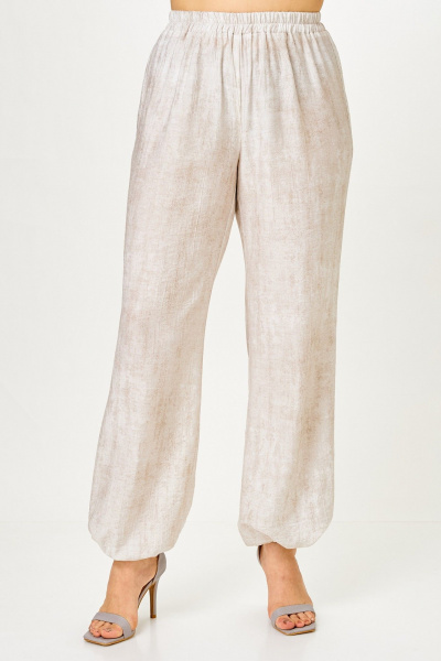 Брюки, жакет Vilena 1173 молочный - фото 4