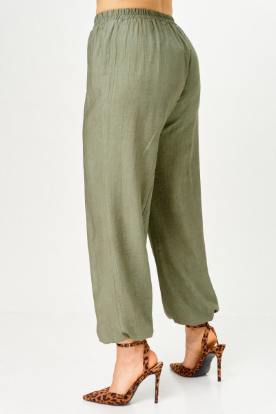 Брюки, жакет Vilena 1173 хаки - фото 10