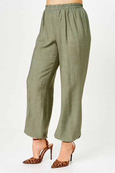 Брюки, жакет Vilena 1173 хаки - фото 9