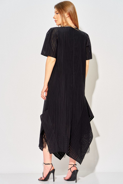 Платье Laikony L-154 черный - фото 9